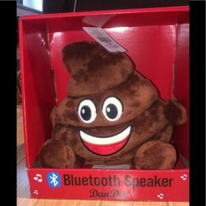 Novelty Emoji Wireless Bluetooth Portable Speaker 8.5” NEW NIB